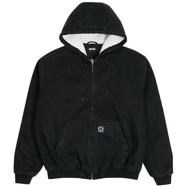 Palace Active Bredda Jacket Black Stone Wash